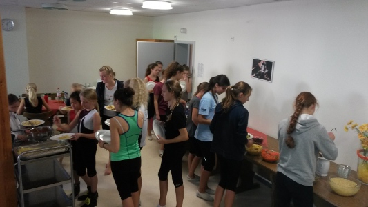 Turnen macht hungrig